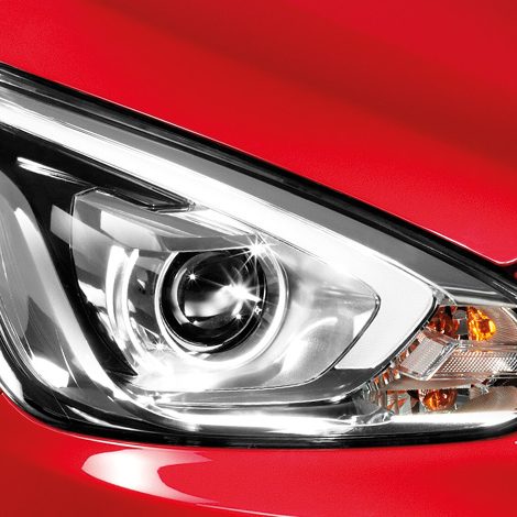 ไฟหน้าโปรเจคเตอร์แบบ Bi-XENON HID ไฟหรี่แบบ Spectrum LED