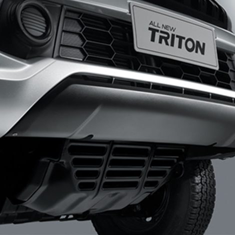 ติดตั้งแผงกันกระแทกด้านล่าง เพิ่มความปลอดภัยในการลุยทุกพื้นที่ เฉพาะรุ่น SC 4WD