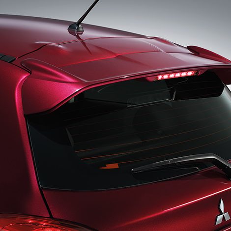 สปอยเลอร์หลัง พร้อมไฟเบรกดวงที่ 3 แบบ LED