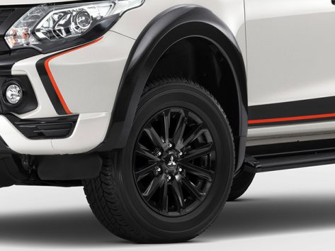 ล้ออัลลอยขนาด 17 นิ้ว สีดำ (ล้อหน้า/หลัง และ ล้ออะไหล่)