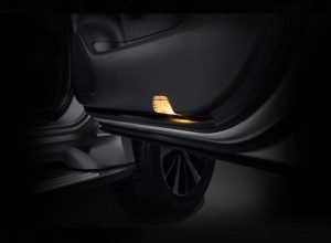 Door Courtesy Lights for safety. ไฟส่องด้านข้างประตู เพิ่มความสะดวกสบายและความปลอดภัยยามค่ำคืน