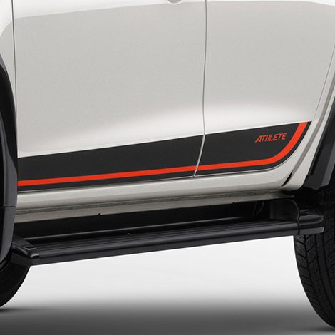 บันไดข้างสีดำ