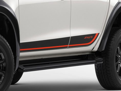 บันไดข้างสีดำ