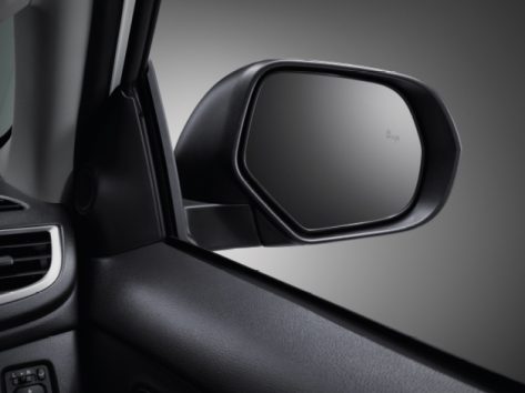 กระจกมองข้างปรับและพับไฟฟ้า พร้อมระบบไล่ฝ้า