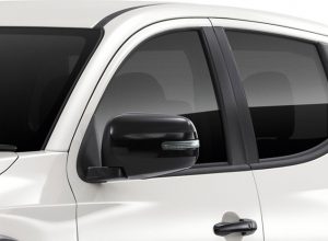 กระจกมองข้างสีดำ