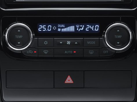 Dual -Zone Automatic Air Conditioning ระบบปรับอากาศอัตโนมัติ แบบแยกปรับอุณหภูมิ ซ้าย - ขวา