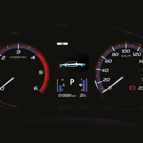 จอแสดงข้อมูลการขับขี่แบบสี พร้อม 3D ANIMATION