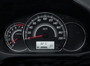 มาตรวัดการขับขี่ แบบ SEMI-High Contrast