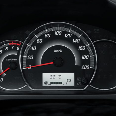 มาตรวัดการขับขี่ แบบ SEMI-High Contrast