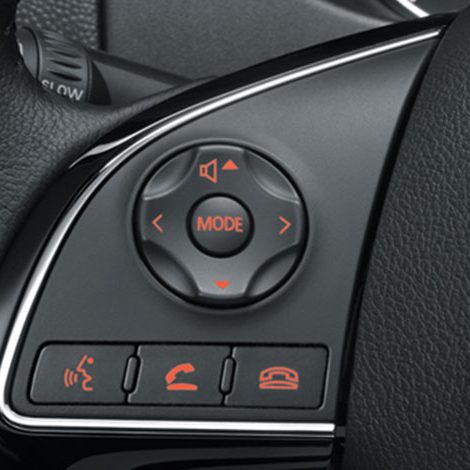 สวิตช์ควบคุมที่พวงมาลัย