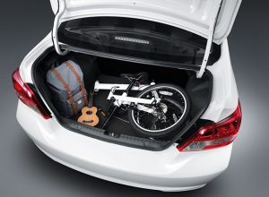 ที่เก็บสัมภาระท้ายรถ พื้นที่ความจุถึง 450 ลิตร