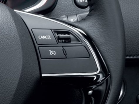 ระบบล็อกความเร็วบนพวงมาลัย ลดความเมื่อยล้า เมื่อต้องขับขี่ทางไกล