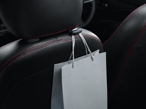 ตะขอสำหรับแขวนของ ที่เบาะนั่งผู้โดยสารด้านหน้า